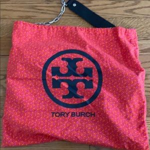 Black Tori Burch clutch